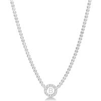 Collana Dvccio Donna in Bronzo Zircone CTCAG/W-P - CTCAG/W-B